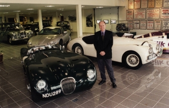 Callum at Jaguar Center